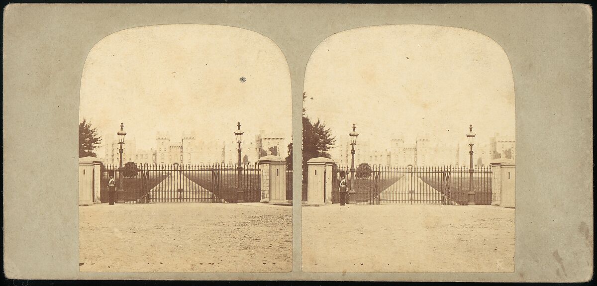 [Group of 13 Early Stereograph Views of British Castles], London Stereoscopic Company (British), Albumen silver prints