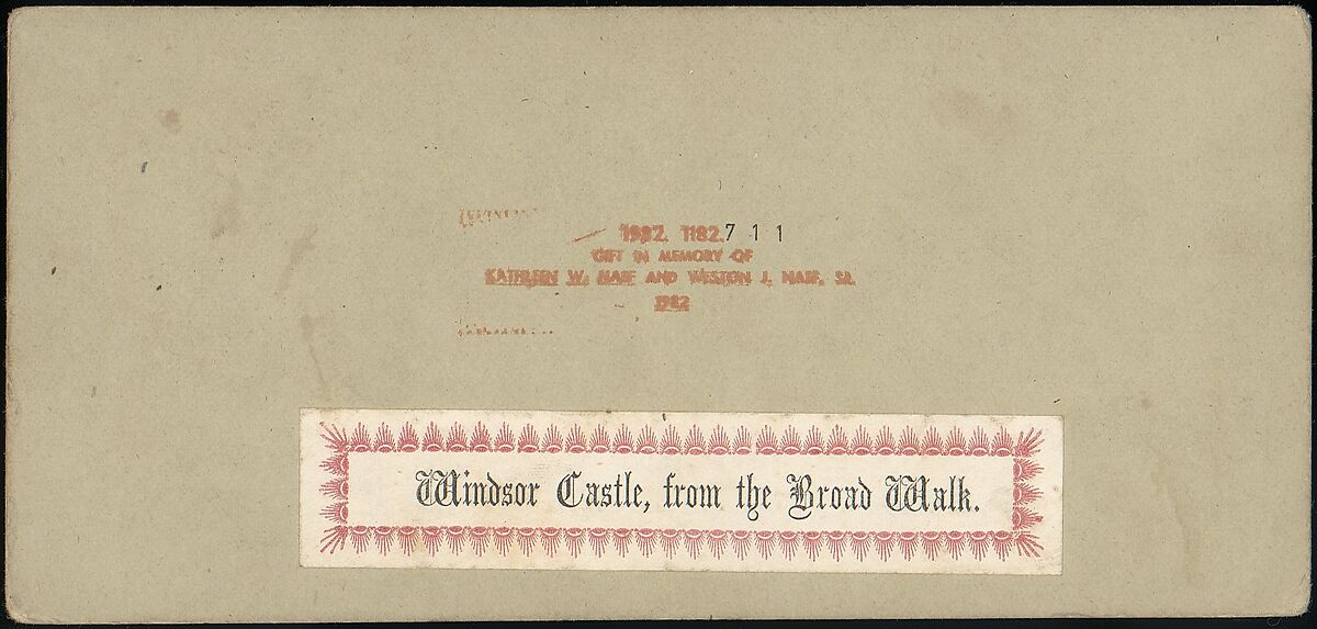 [Group of 13 Early Stereograph Views of British Castles], London Stereoscopic Company (British), Albumen silver prints