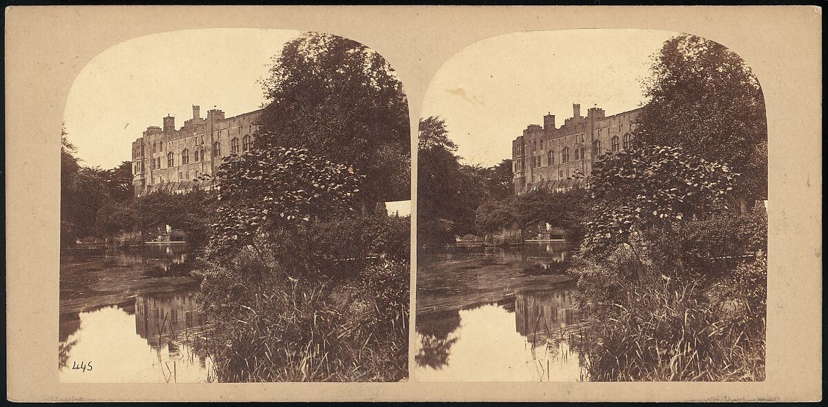 [Group of 13 Early Stereograph Views of British Castles], London Stereoscopic Company (British), Albumen silver prints