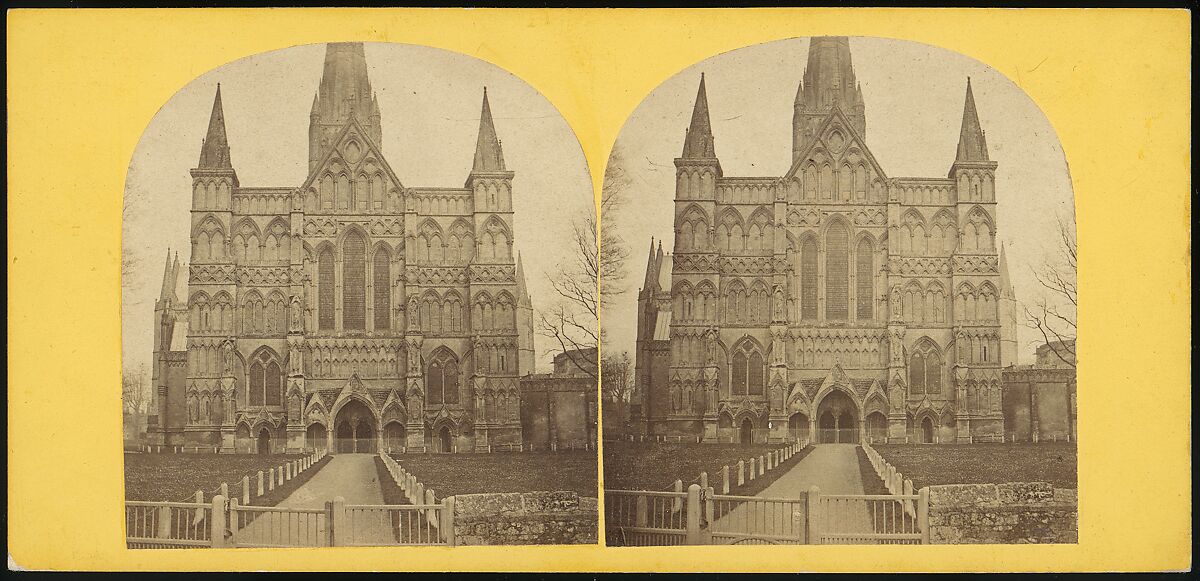 [Group of 23 Early Stereograph Views of British Cathedrals], Unknown (British), Albumen silver prints