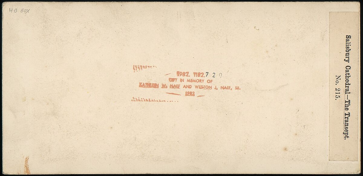 [Group of 23 Early Stereograph Views of British Cathedrals], Unknown (British), Albumen silver prints