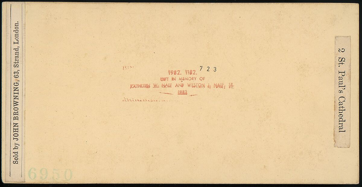 [Group of 23 Early Stereograph Views of British Cathedrals], Unknown (British), Albumen silver prints