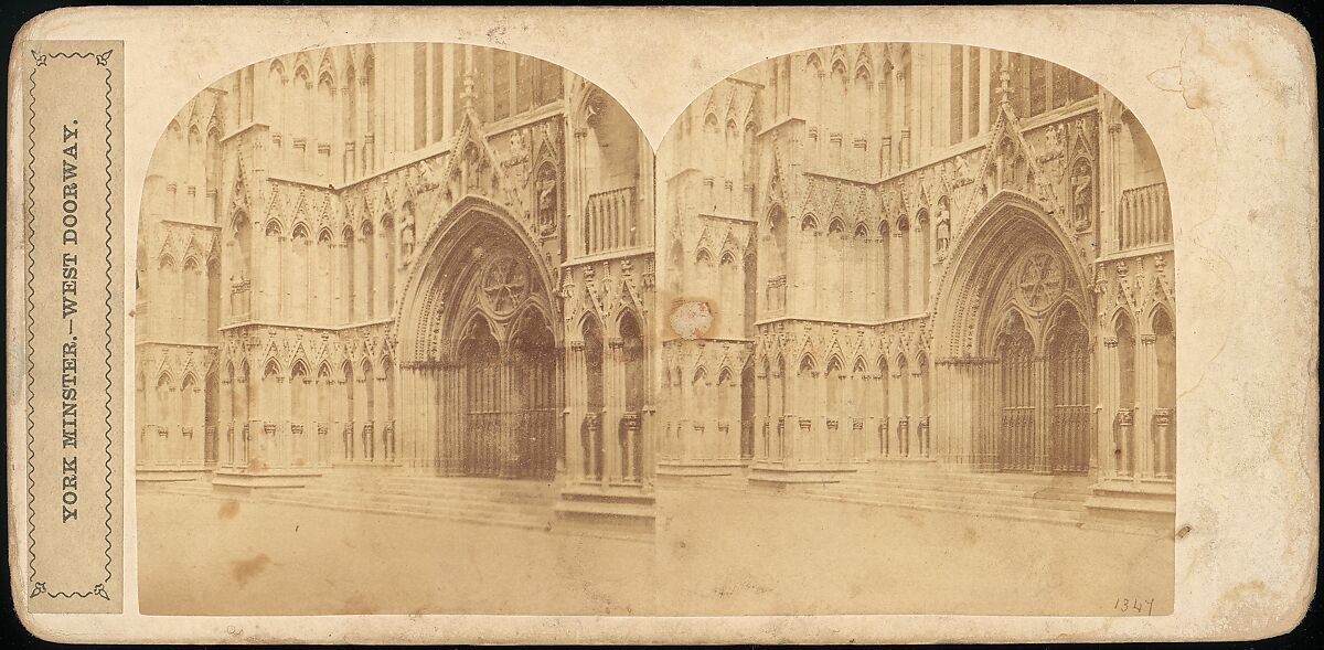 [Group of 23 Early Stereograph Views of British Cathedrals], Unknown (British), Albumen silver prints