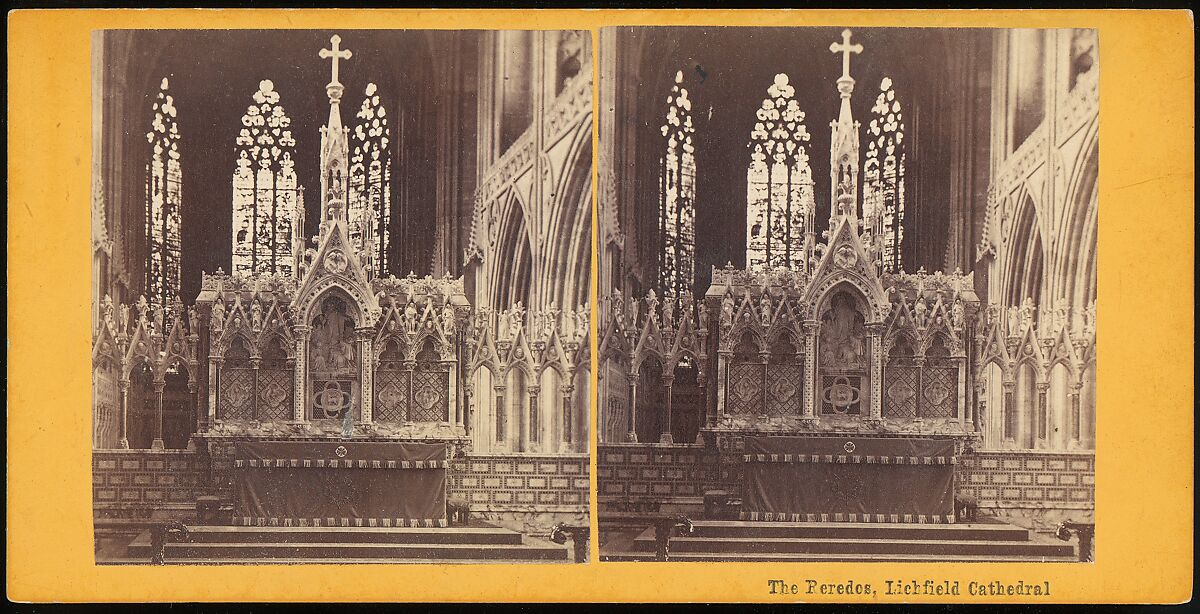 [Group of 23 Early Stereograph Views of British Cathedrals], Unknown (British), Albumen silver prints