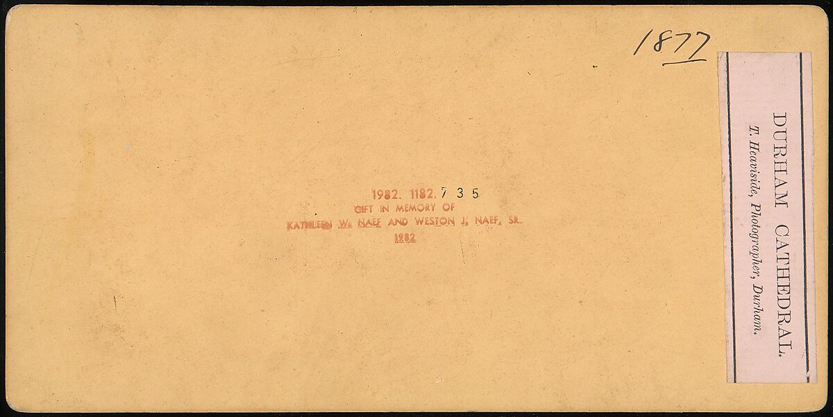 [Group of 23 Early Stereograph Views of British Cathedrals], Unknown (British), Albumen silver prints