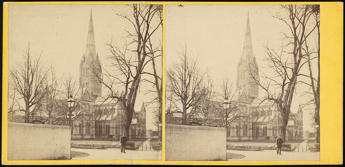 [Group of 17 Early Stereograph Views of British Churches], Sedgfield&#39;s English Scenery (British), Albumen silver prints 