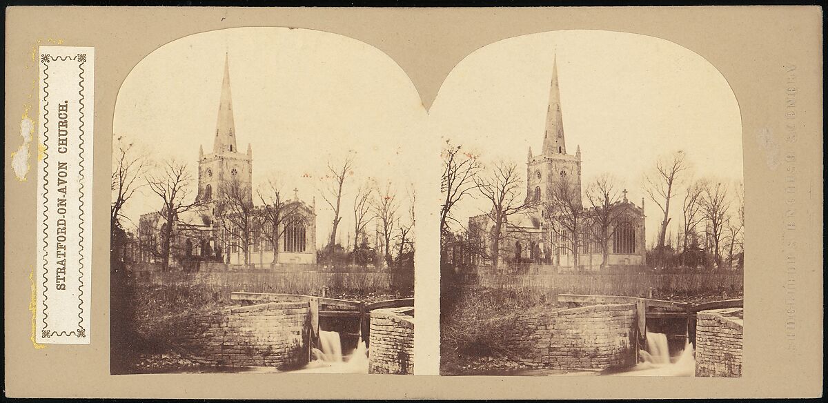 [Group of 17 Early Stereograph Views of British Churches], Sedgfield's English Scenery (British), Albumen silver prints
