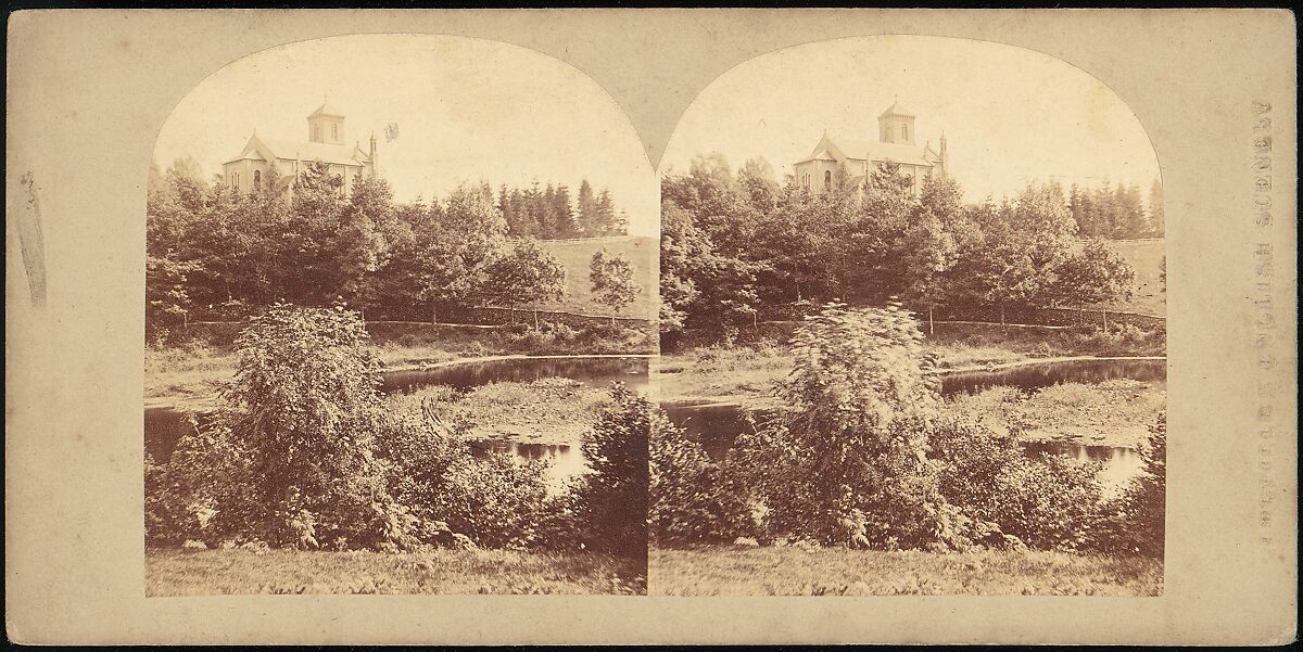 [Group of 17 Early Stereograph Views of British Churches], Sedgfield's English Scenery (British), Albumen silver prints
