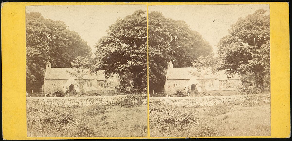 [Group of 17 Early Stereograph Views of British Churches], Sedgfield's English Scenery (British), Albumen silver prints