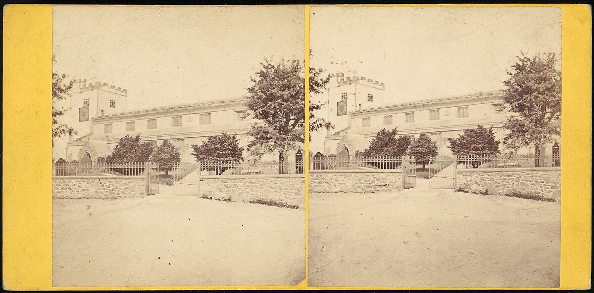 [Group of 17 Early Stereograph Views of British Churches], Sedgfield's English Scenery (British), Albumen silver prints