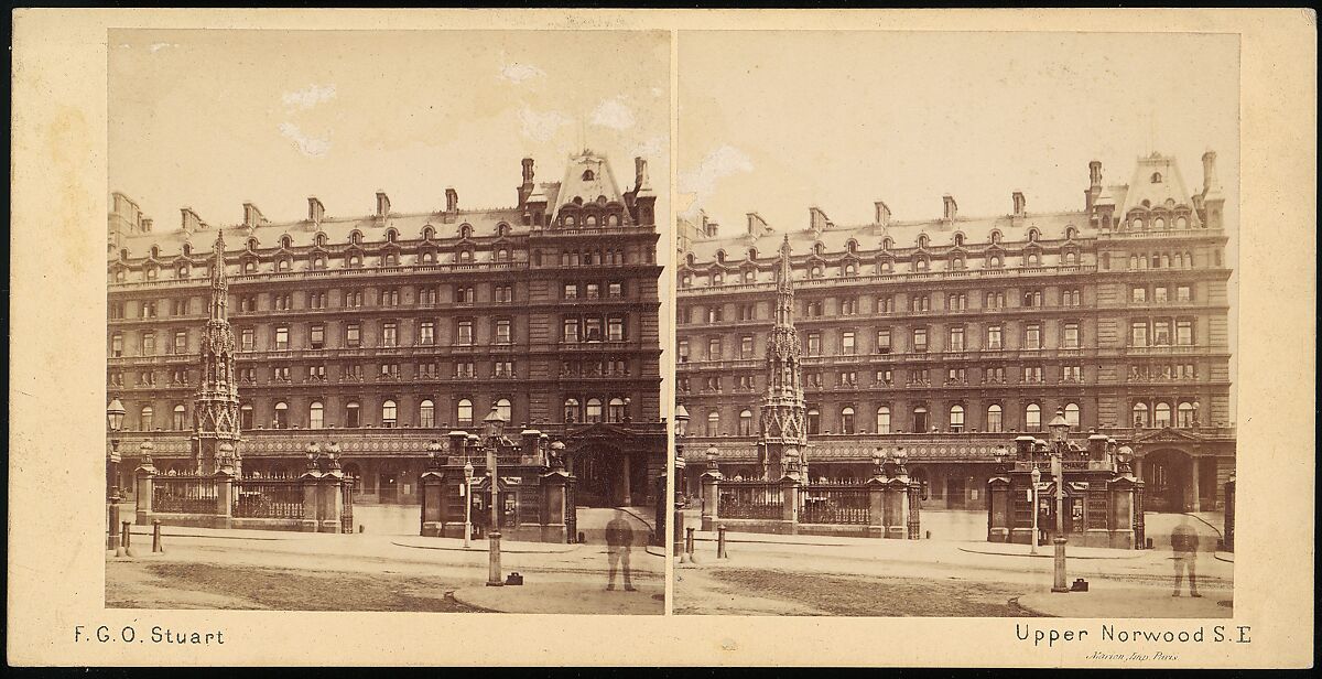 [Group of 5 Early Stereograph Views of British Hotels and Inns], Unknown (British), Albumen silver prints