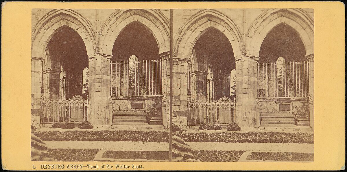 [Group of 8 Early Stereograph Views of British Monuments, Memorials, and Tombs], Lennie (British, born Scotland), Albumen silver prints