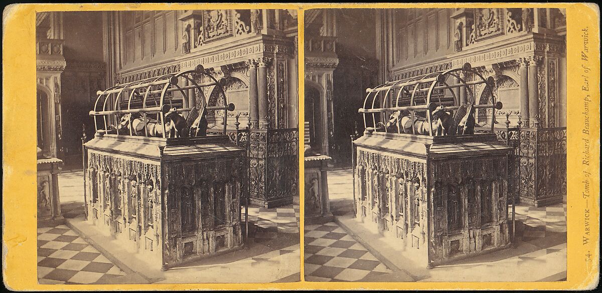 [Group of 8 Early Stereograph Views of British Monuments, Memorials, and Tombs], Lennie (British, born Scotland), Albumen silver prints