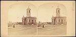 [Group of 3 Early Stereograph Views of British Public Buildings], Unknown (British), Albumen silver prints