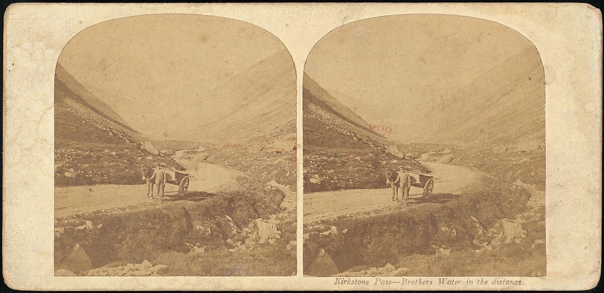 [Group of 11 Early Stereograph Views of British Landscapes], Westley's Cheltenham Library (British), Albumen silver prints
