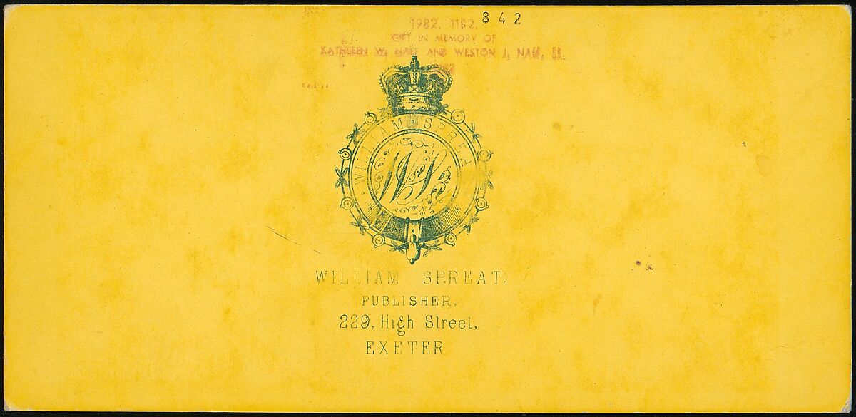 [Group of 11 Early Stereograph Views of British Landscapes], Westley's Cheltenham Library (British), Albumen silver prints