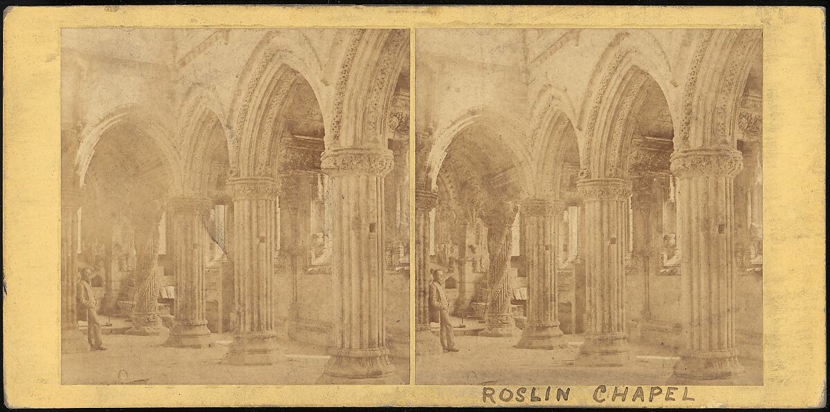 [Group of 10 Early Stereograph Views of British Chapels and Cloisters], Unknown (British), Albumen silver prints