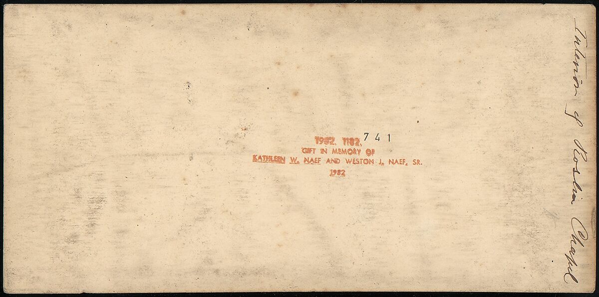 [Group of 10 Early Stereograph Views of British Chapels and Cloisters], Unknown (British), Albumen silver prints