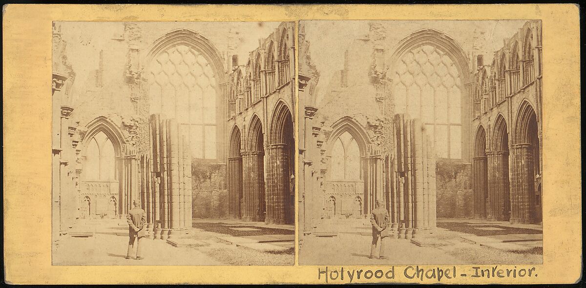 [Group of 10 Early Stereograph Views of British Chapels and Cloisters], Unknown (British), Albumen silver prints