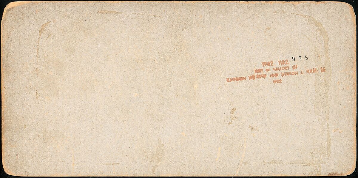 The Mansion House, European Views, Albumen silver prints