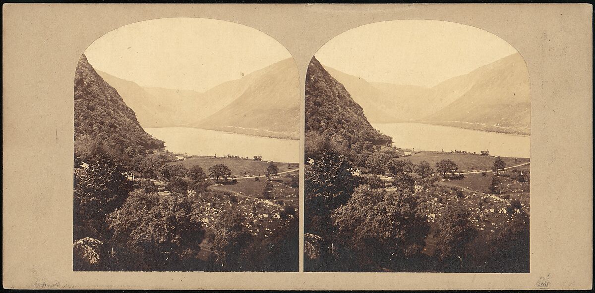 [Group of 6 Stereograph Views of British Landscapes], European and American Views, Albumen silver prints