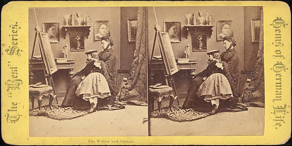 [Group of 13 Stereograph Views of Families and Children], Keystone View Company, Albumen silver prints