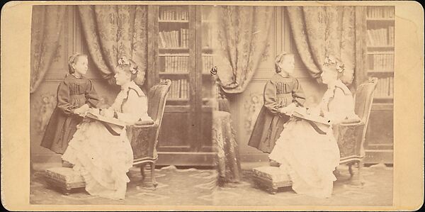 [Group of 13 Stereograph Views of Families and Children], Keystone View Company, Albumen silver prints