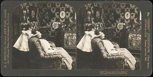 [Group of 13 Stereograph Views of Families and Children], Keystone View Company, Albumen silver prints