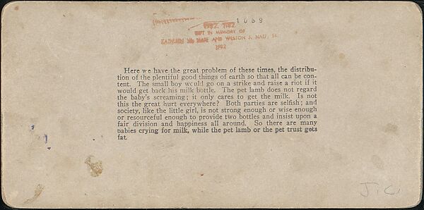 [Group of 31 Stereograph Views of Children With Animals], Life Groups (American), Albumen silver prints