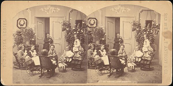 [Group of 55 Stereograph Views of Groups of Children], Comic Series, Albumen silver prints