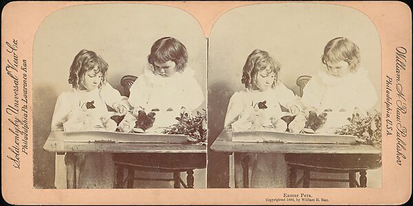 [Group of 55 Stereograph Views of Groups of Children], Comic Series, Albumen silver prints