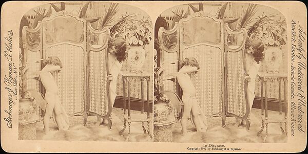 [Group of 55 Stereograph Views of Groups of Children], Comic Series, Albumen silver prints