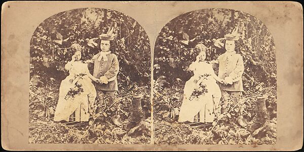 [Group of 55 Stereograph Views of Groups of Children], Comic Series, Albumen silver prints