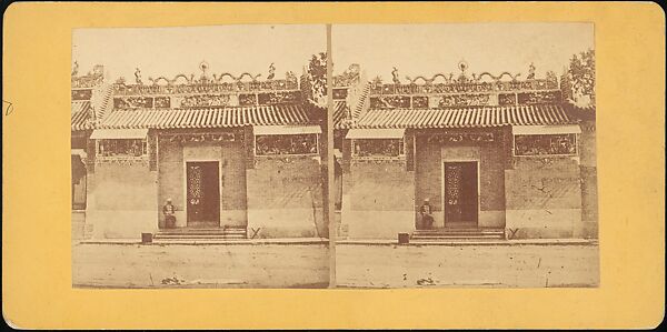 [Group of 21 Stereograph Views of China], Kilburn Brothers (American, active ca. 1865–1890), Albumen silver prints