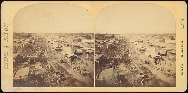 [Group of 21 Stereograph Views of China], Kilburn Brothers (American, active ca. 1865–1890), Albumen silver prints