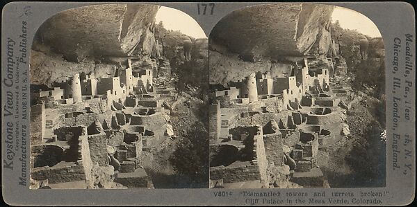 [Group of 30 Stereograph Views of Colorado and Arizona, United States of America], Keystone View Company, Albumen silver prints 