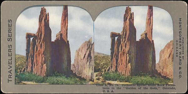 [Group of 30 Stereograph Views of Colorado and Arizona, United States of America], Keystone View Company, Albumen silver prints