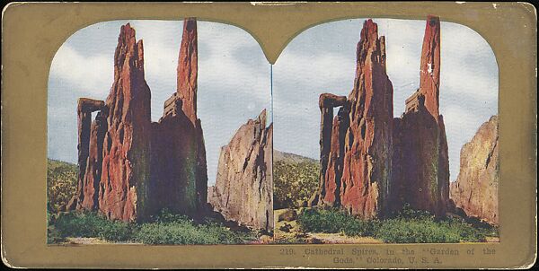 [Group of 37 Stereograph Views of the Garden of the Gods and Other Colorado Scenery, United States of America], H. C. White Company (American), Albumen silver prints