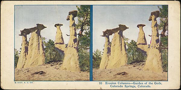 [Group of 37 Stereograph Views of the Garden of the Gods and Other Colorado Scenery, United States of America], H. C. White Company (American), Albumen silver prints