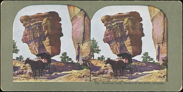 [Group of 37 Stereograph Views of the Garden of the Gods and Other Colorado Scenery, United States of America], H. C. White Company (American), Albumen silver prints