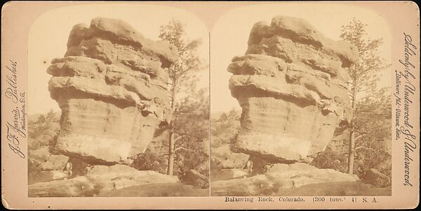 [Group of 37 Stereograph Views of the Garden of the Gods and Other Colorado Scenery, United States of America], H. C. White Company (American), Albumen silver prints