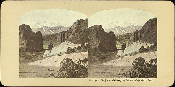 [Group of 37 Stereograph Views of the Garden of the Gods and Other Colorado Scenery, United States of America], H. C. White Company (American), Albumen silver prints