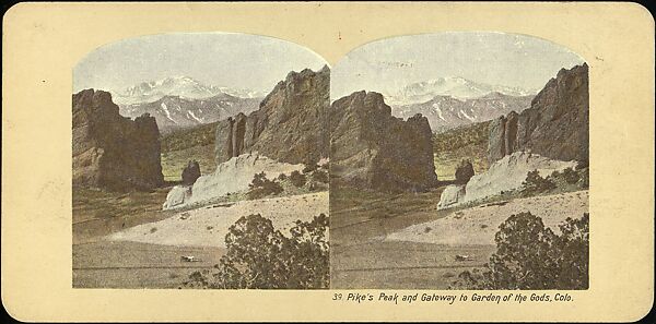 [Group of 37 Stereograph Views of the Garden of the Gods and Other Colorado Scenery, United States of America], H. C. White Company (American), Albumen silver prints