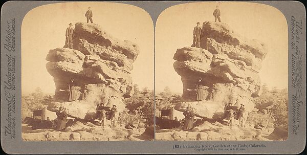 [Group of 37 Stereograph Views of the Garden of the Gods and Other Colorado Scenery, United States of America], H. C. White Company (American), Albumen silver prints