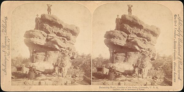 [Group of 37 Stereograph Views of the Garden of the Gods and Other Colorado Scenery, United States of America], H. C. White Company (American), Albumen silver prints