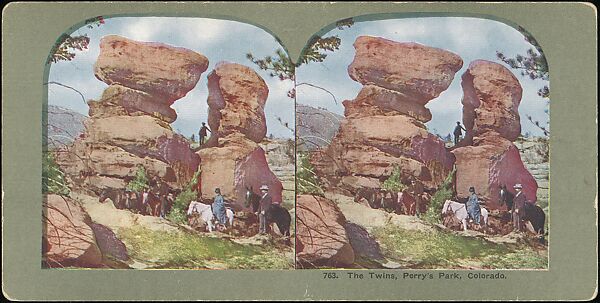 [Group of 37 Stereograph Views of the Garden of the Gods and Other Colorado Scenery, United States of America], H. C. White Company (American), Albumen silver prints