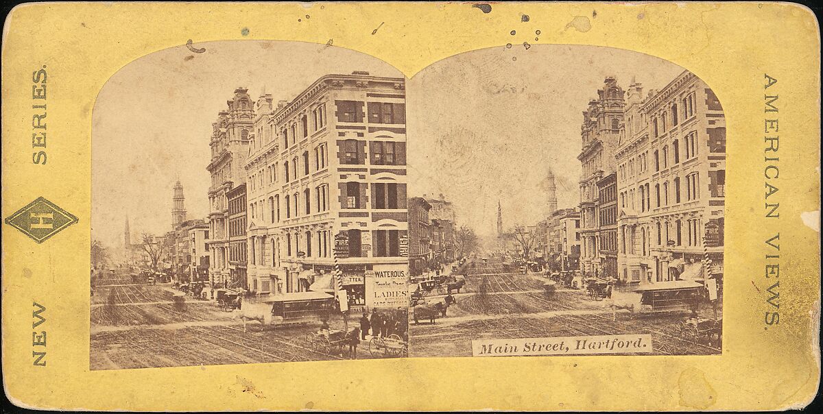 [Group of 3 Stereograph Views of Connecticut, United States of America], S. C. Northrop (American), Albumen silver prints