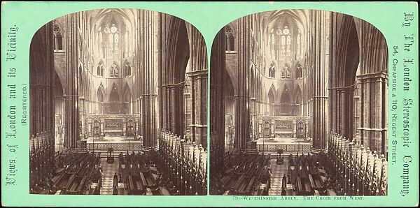 [Group of 42 Stereograph Views From the London Stereoscopic Company, 1860-1870, Many Hand-Colored to Illustrate Books], London Stereoscopic Company (British), Albumen silver prints