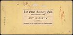 [Group of 13 Stereograph Views of The Great Sanitary Fair, Philadelphia, 1864, and the Royal Alexandra Infirmary Bazaar, Scotland, 1932], Unknown (American), Albumen silver prints