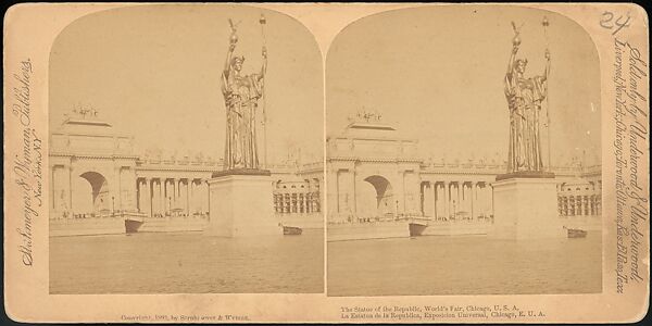 [Group of 66 Stereograph Views of the 1893 Chicago World's Fair and Columbian Exposition], Strohmeyer &amp; Wyman (American), Albumen silver prints